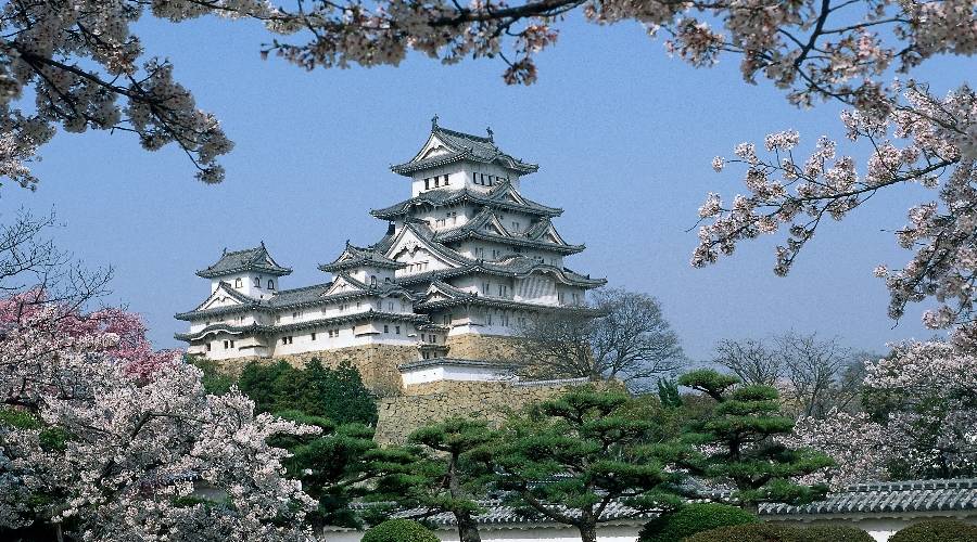 Japans Hauptinsel Honshu Burg Himeji