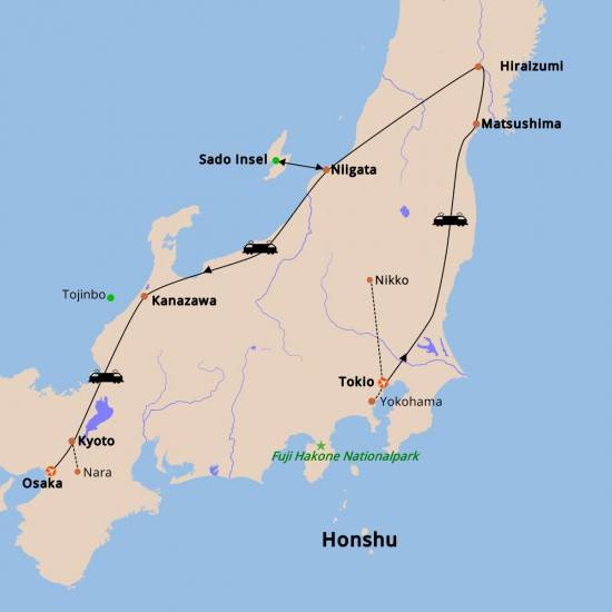 Japan für Entdecker mit Anleitung - Unterwegsinasien.de - unterwegs Reisen, Aschaffenburg