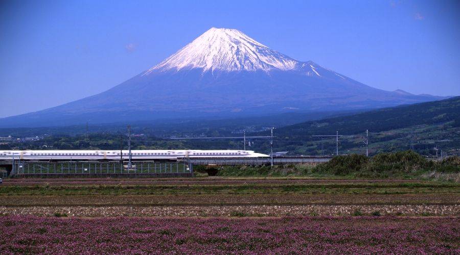 Korea Japan Rundreise Fuji und Shinkansen
