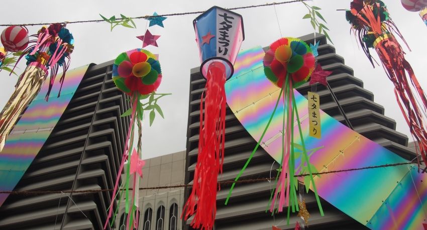 Festivaldekoration Tanabata