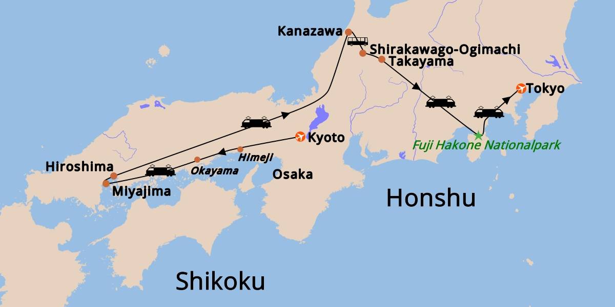 Japans spannende Insel Honshu entdecken Unterwegsinasien.de