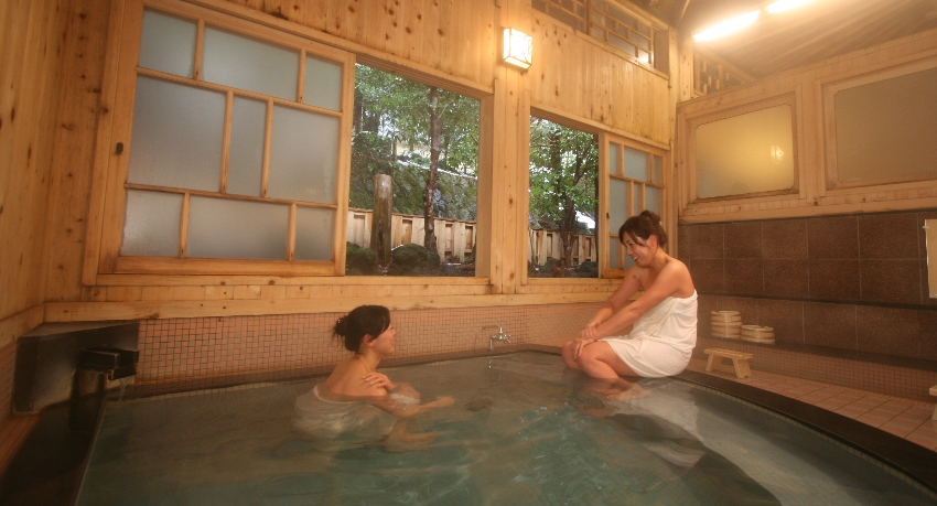 Onsen Bad in Japan
